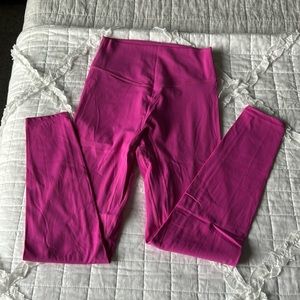 Balance / Vitality. Hot pink cloud pant. Size S